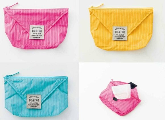 ポケットティッシュやコスメがサッと取り出せるマルチポーチ