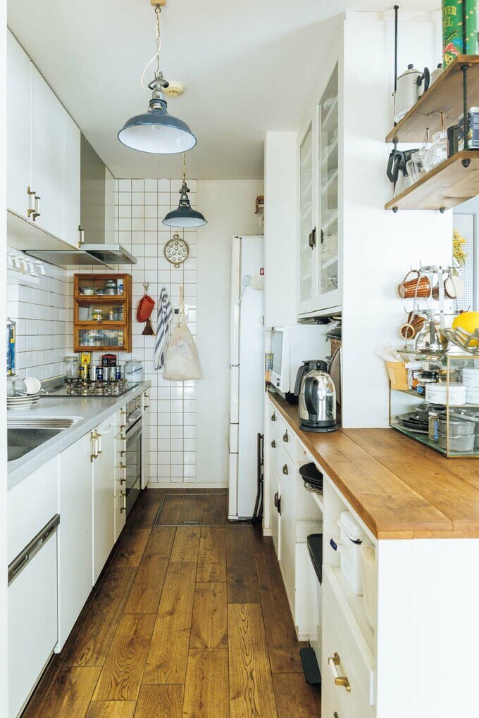 カウンターを造作