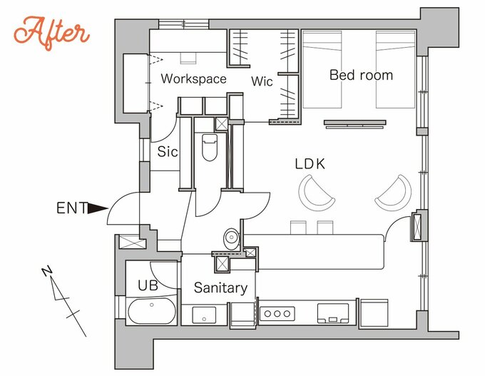 リノベーション後