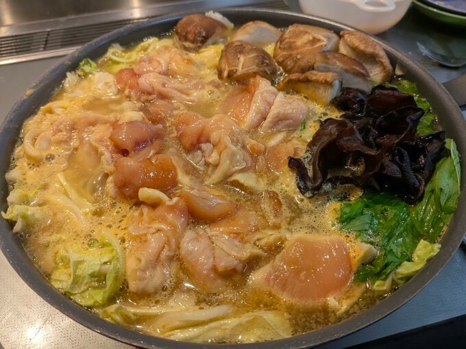 スギさん作えびみそ鍋