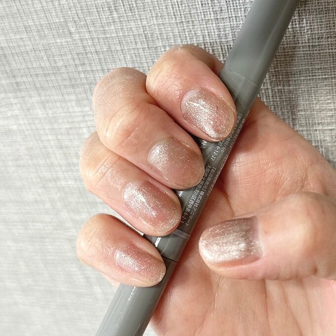 マグネットネイルの完成