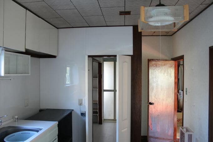 改修前のサニタリー