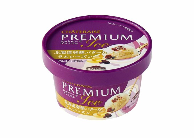 CHATERAISE PREMIUM 北海道発酵バター&ラムレーズン