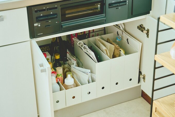 ようさんコンロ下収納