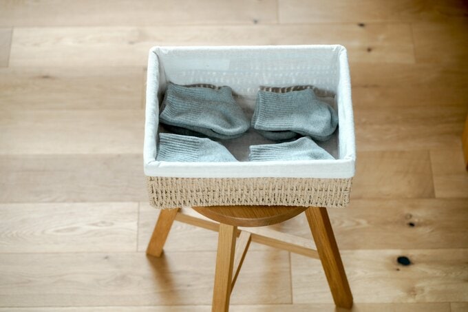 めいさんの息子さんの靴下ボックス