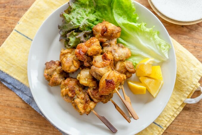 皿に盛って完成