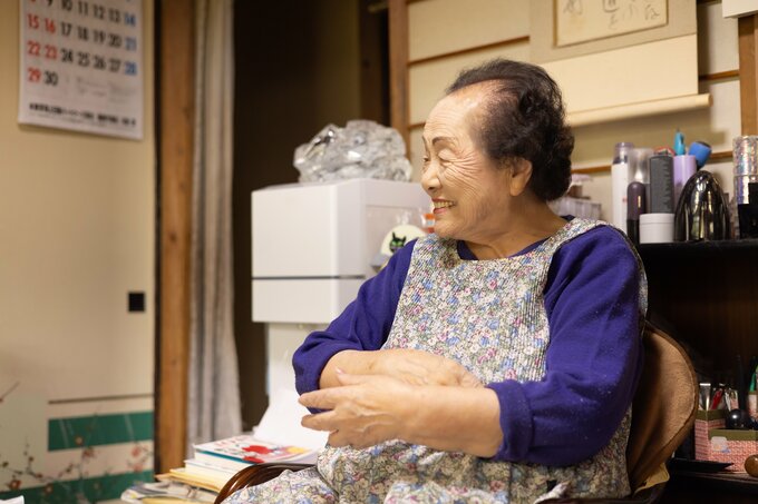 笑顔の堀野さん