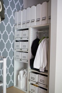 仕事関連のものをしまう空間に