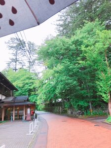 旧軽井沢から教会へ