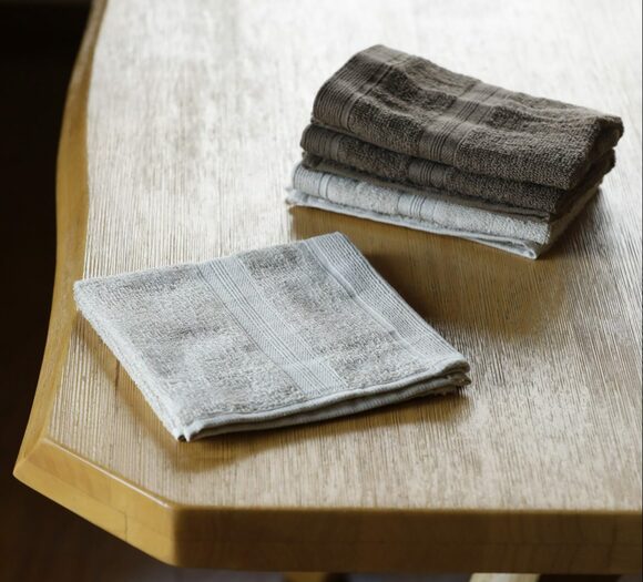 抗菌防臭のハンドタオル