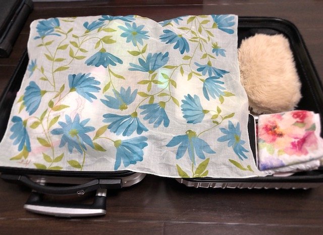 大きめのハンカチやスカーフ