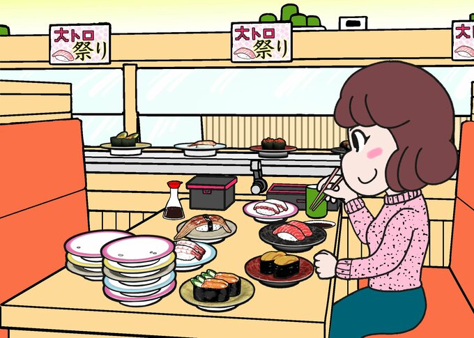 ひとり回転ずし1