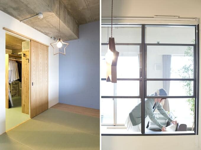 室内窓のある和室