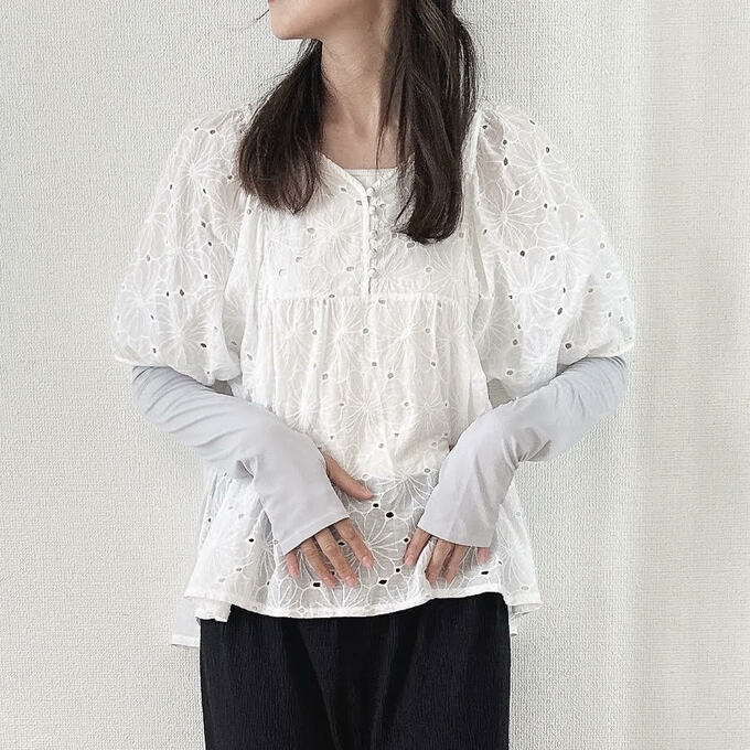 アームカバーの着用例その2