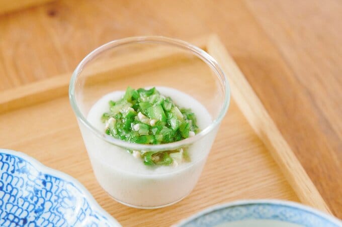 小林まさみさんオクラとろろ