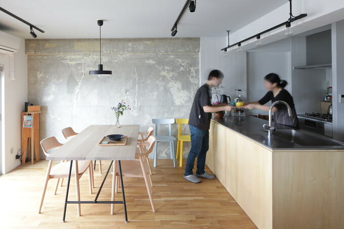 ゆったりしたキッチン