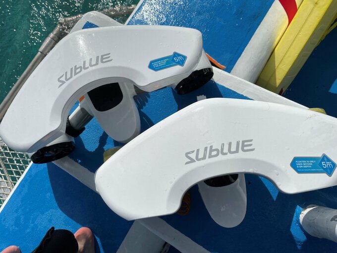 水中スクーター