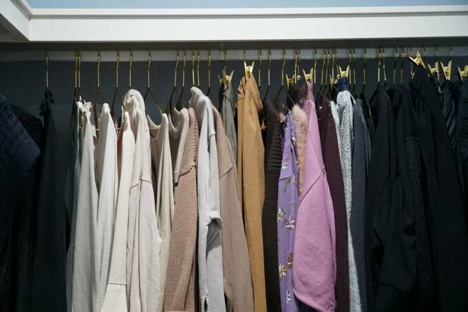 衣替えしたクローゼット
