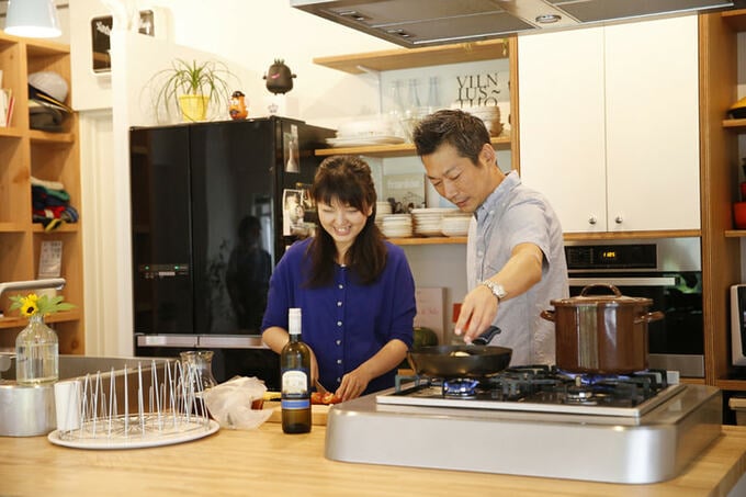 こだわりのガスキッチン