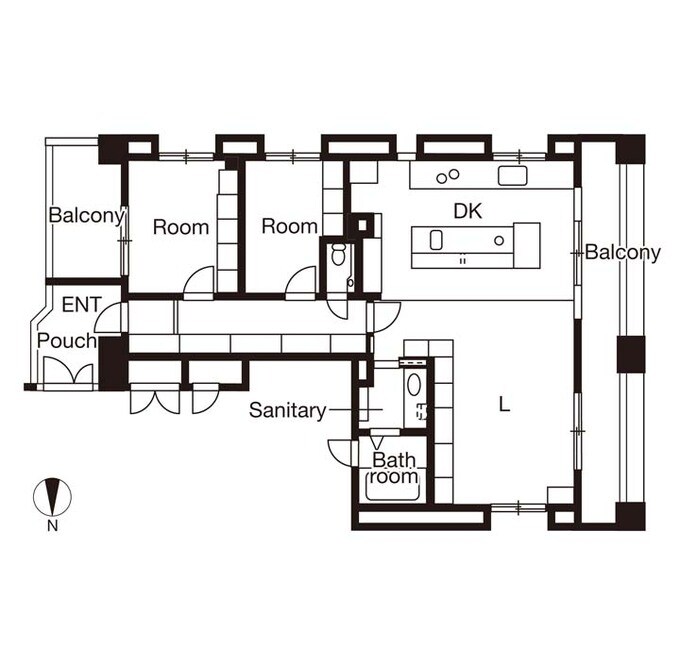 リノベーション後の間取り