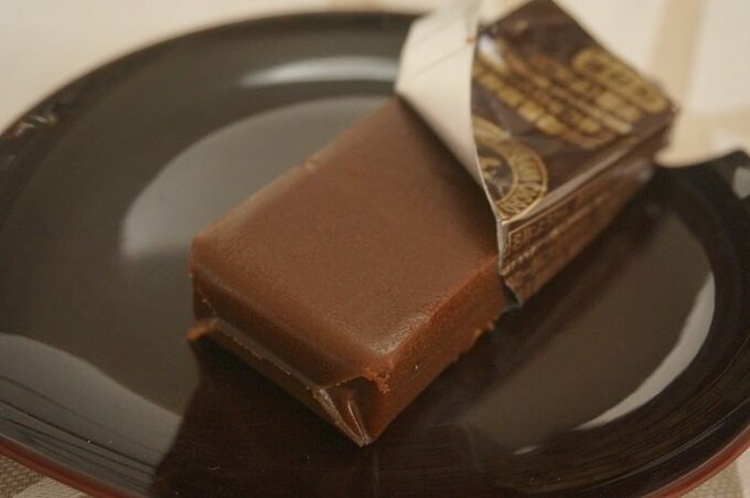 チョコえいようかん中身