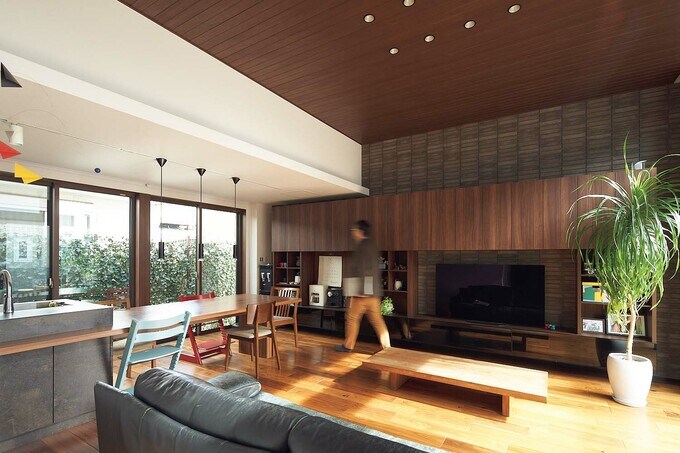 ダイニングの天井