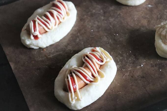 ウインナーパン成形