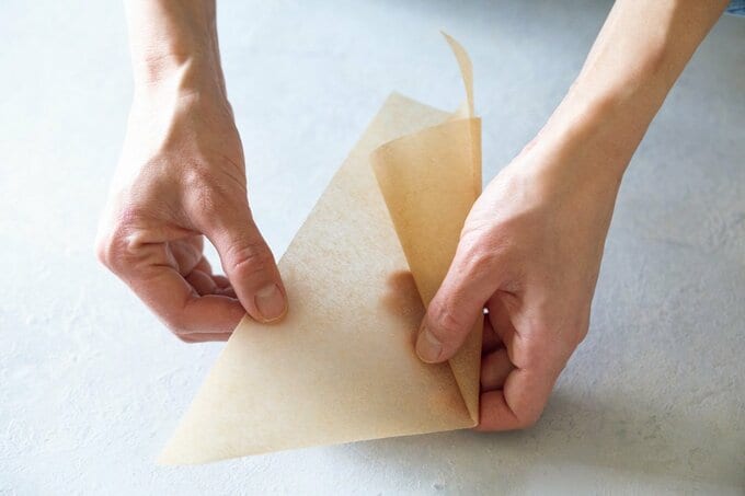 オーブンシートを巻く