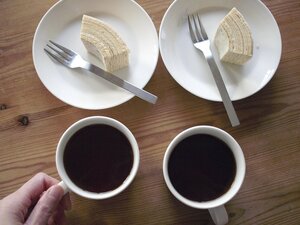 食べやすいサイズにカットしてさっそくひと口。