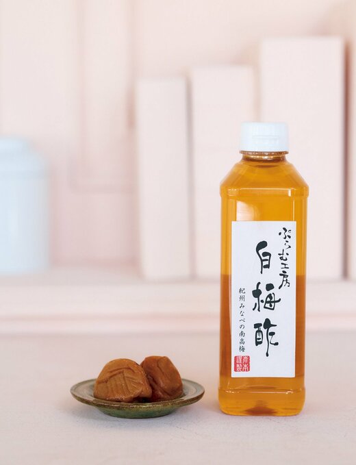 ぷらむ工房の白梅酢と梅干し