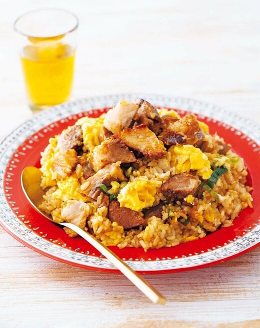 煮豚チャーハン