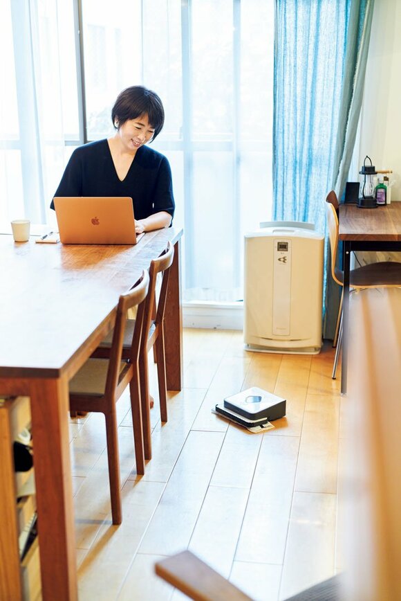 パソコンと女性