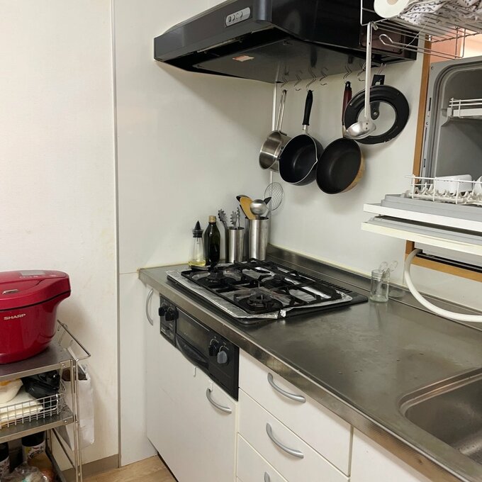 キッチン引き出し食器収納