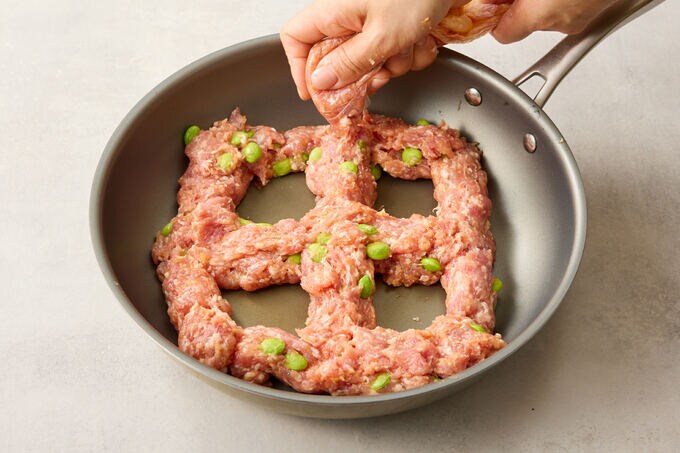 ハンバーグサンド しぼり