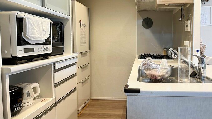 2.8畳の狭いキッチン。紆余曲折してだいぶ使いやすくなりました