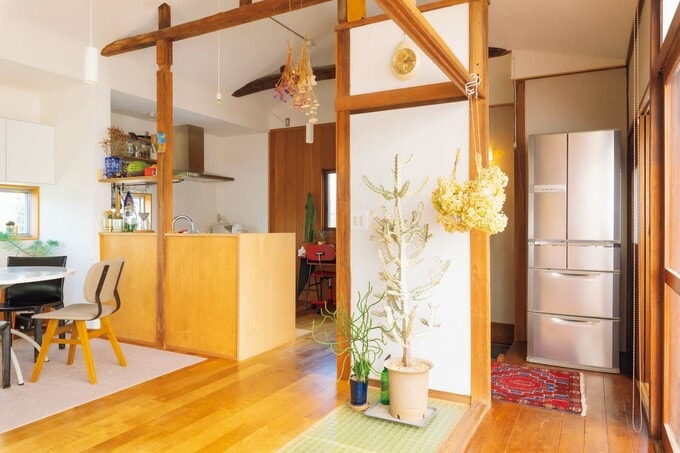 キッチンに冷蔵庫がない