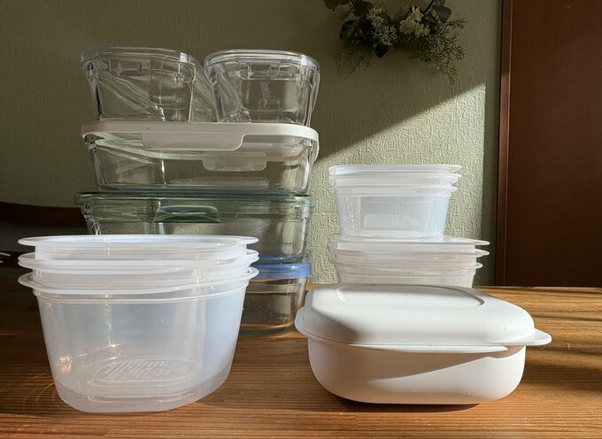 現在、愛用している保存容器