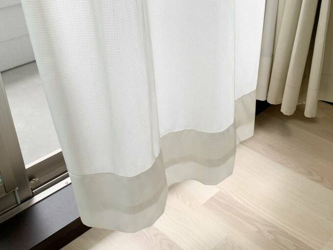 カーテンの洗濯