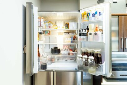 食材ロスのない「節約冷蔵庫」のつくり方。下段を広くとるメリハリ収納が有効