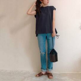 GUのAラインTがかわいすぎ！忘れられない後ろ姿に