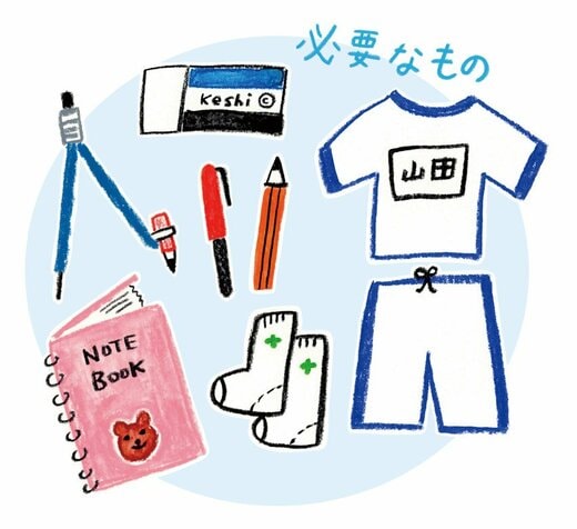 必要なものイラスト