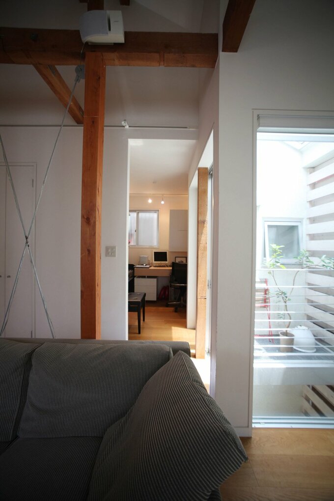 奥まっている集中部屋