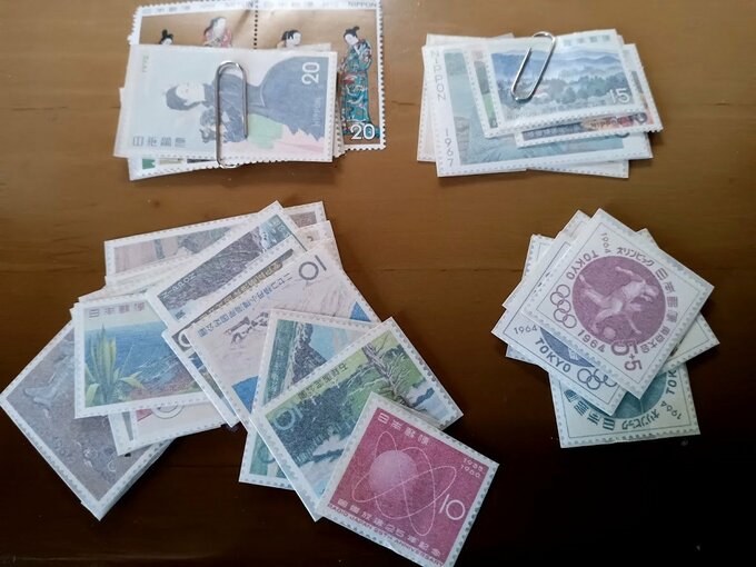 古い切手の使い道