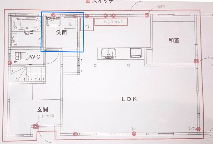 1階間取り図