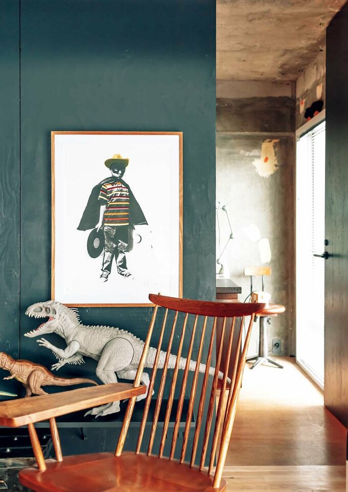 ワークスペース入り口のドア