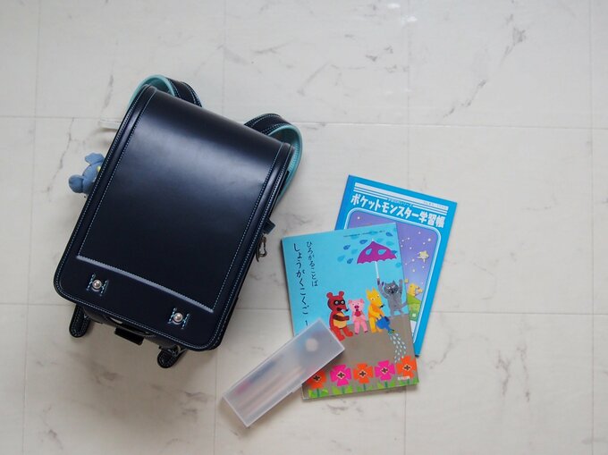 ランドセルとノート