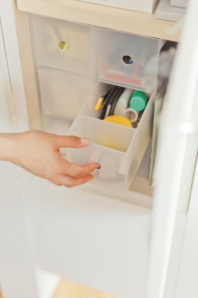 こまごました文房具は一括管理で増えすぎを予防