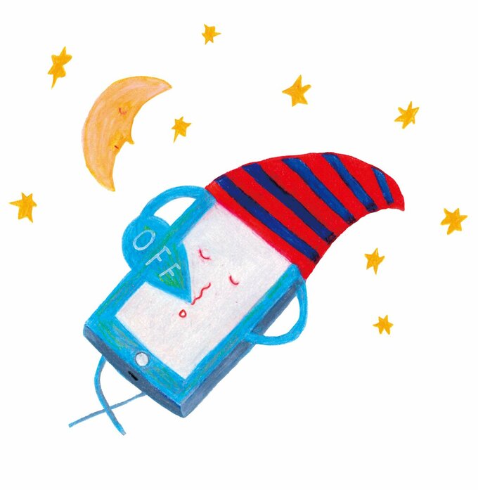 スマホイラスト