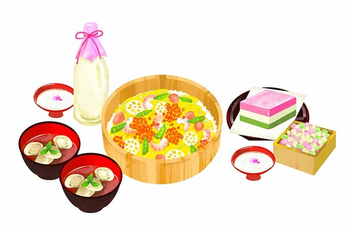 ひな祭りの食べ物