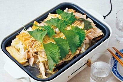 ホットプレートでたっぷり野菜の「蒸ししゃぶ」レシピ。フライパンでも可能